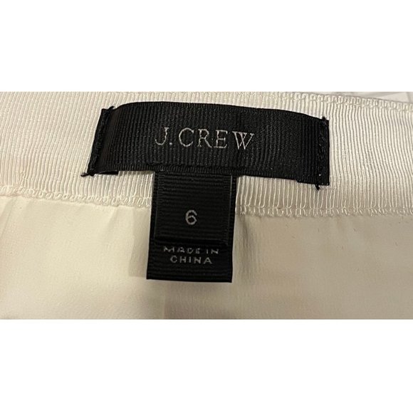 J.CREW Beige Pleated Mini Skirt - Picture 2 of 3